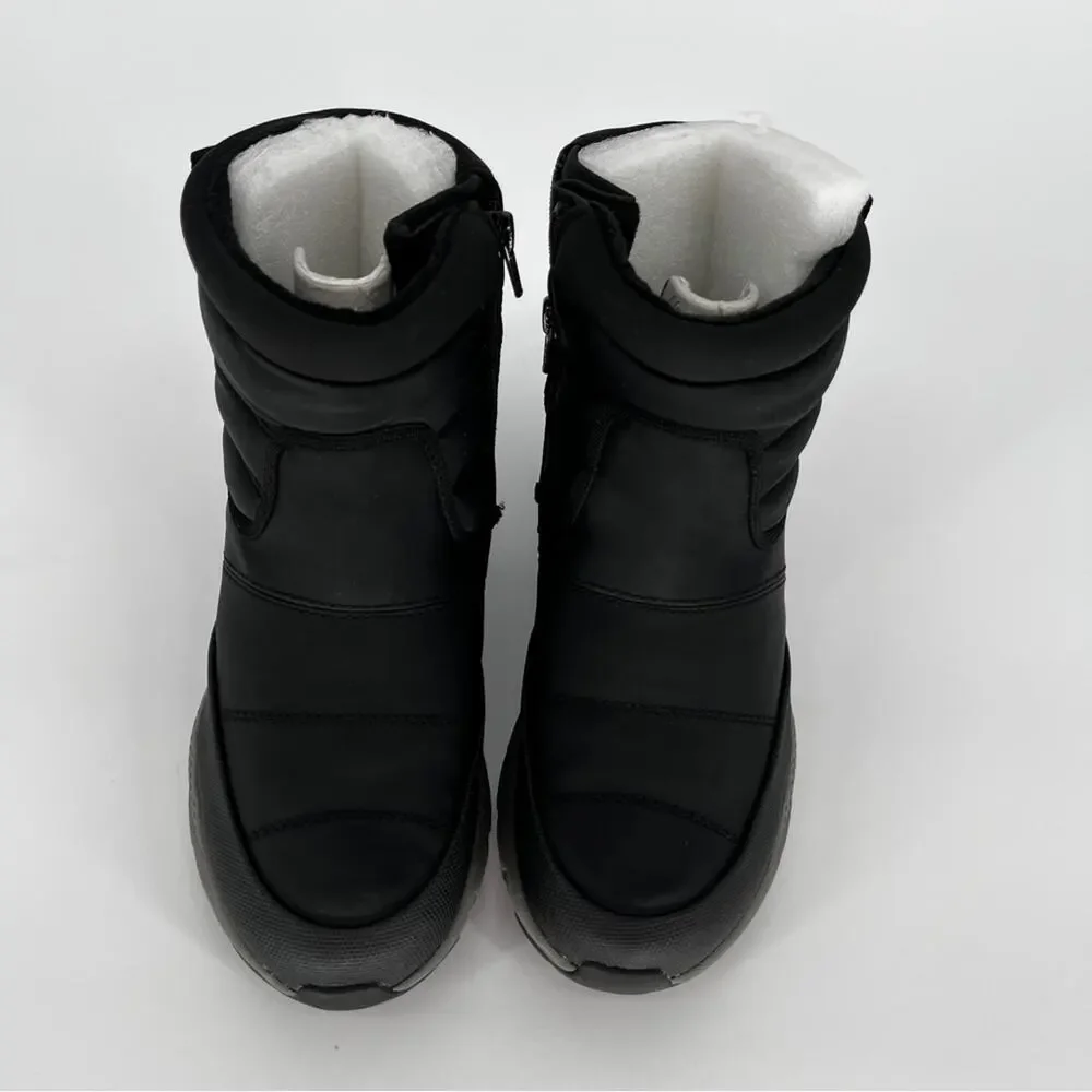 Baretraps Darra Cold Weather Boots Black Waterproof Faux Fur - Size 7.5